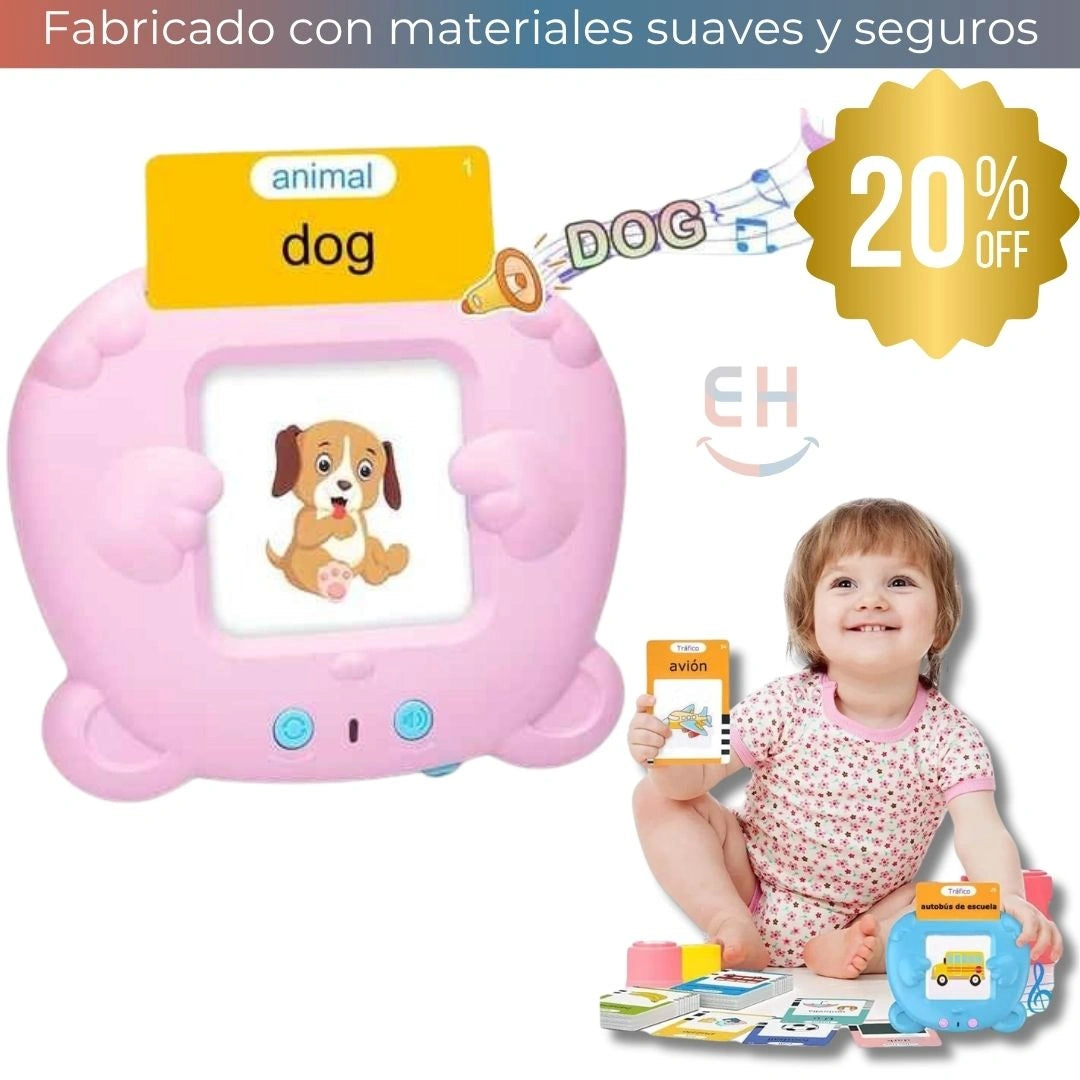 JuegaYHabla® Lector De Tarjetas Educativo